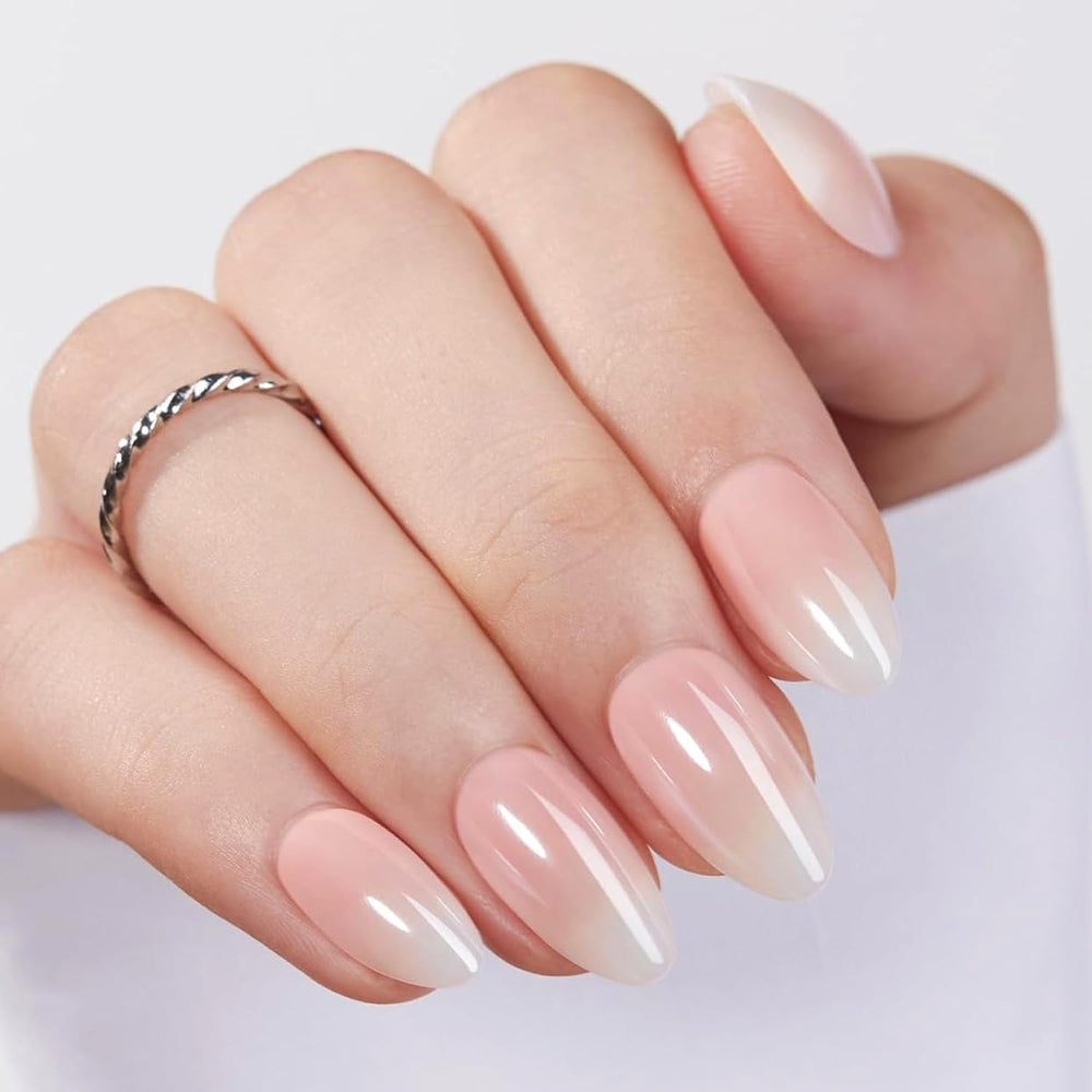 Modelones close-up of ombre chrome finish highlighting smooth reflective sheen