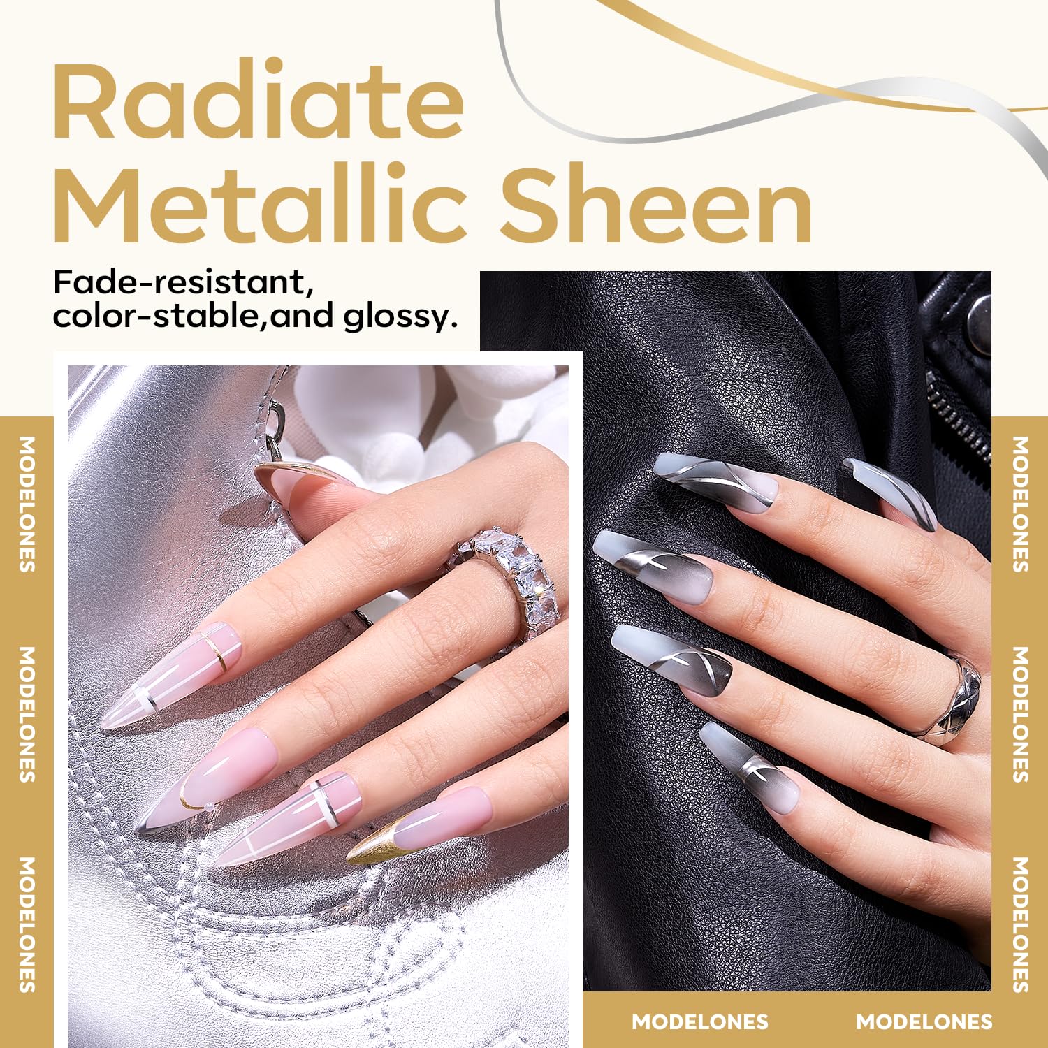 modelones closeup of fine 0.1mm brush tip ensures precise lines