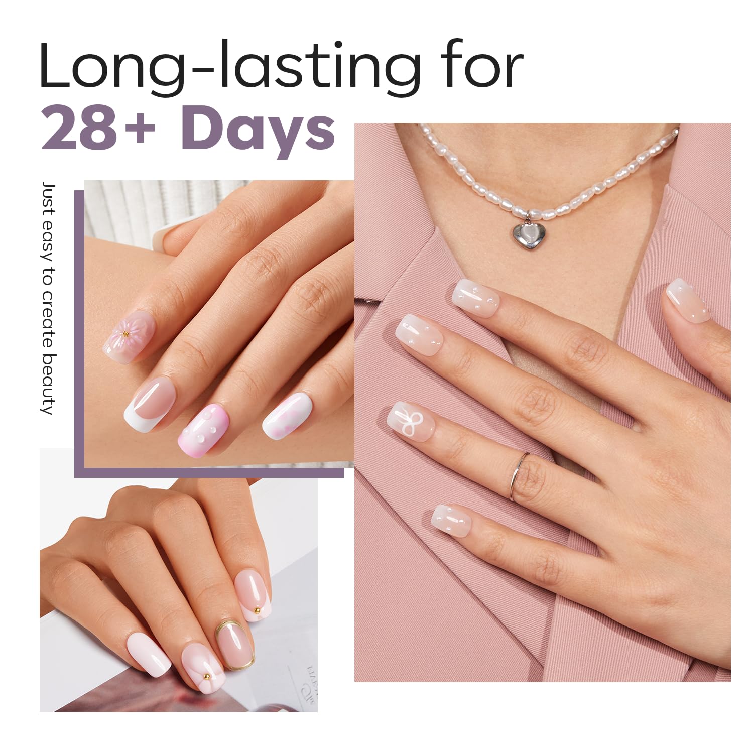 modelones close-up of frosted matte texture enhancing adhesion and smoother polish