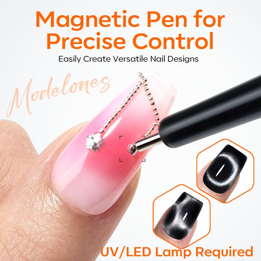 modelones close-up of magnet tips revealing shape detail for precise effects