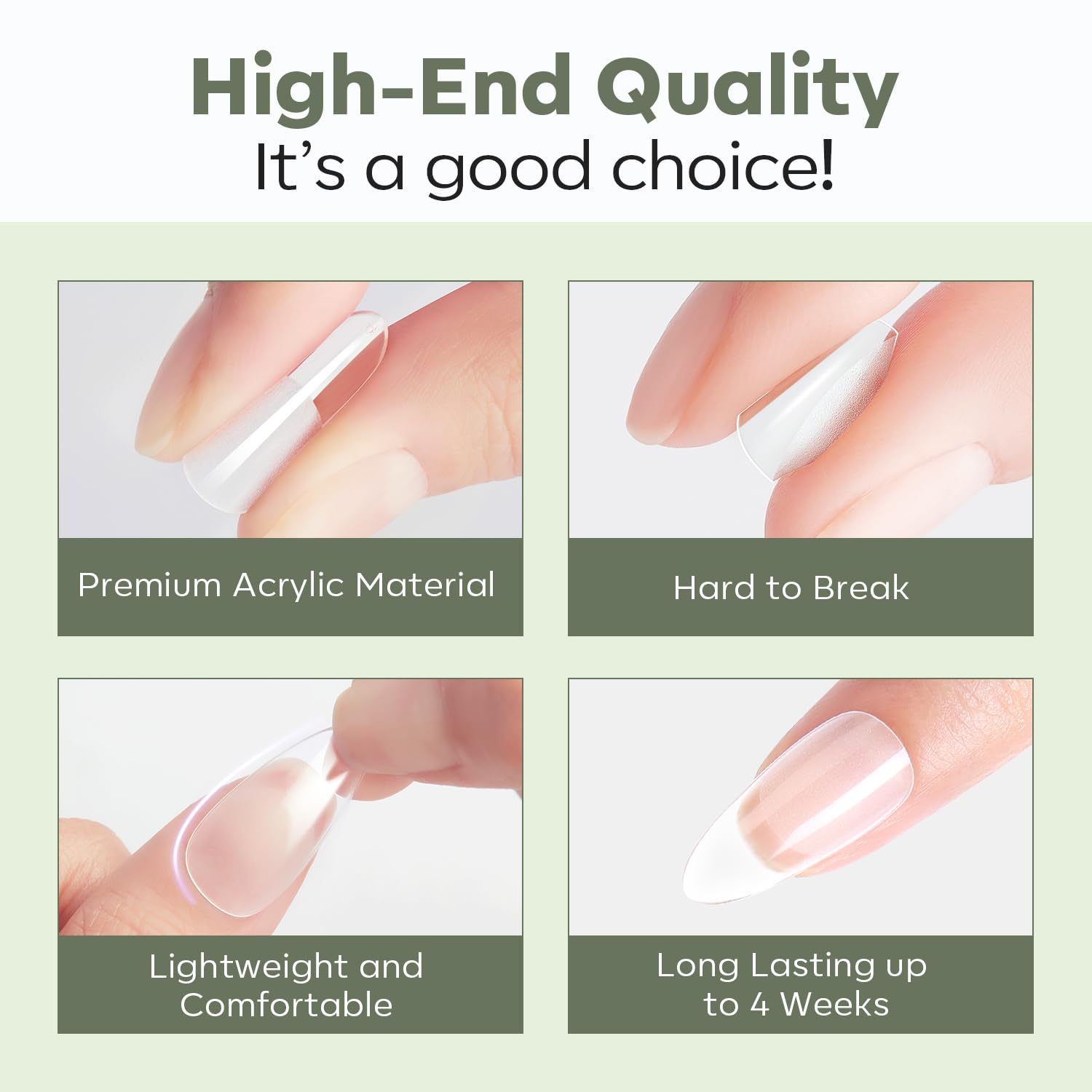 modelones tip next to ruler indicating long length for dramatic nails