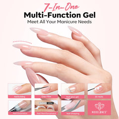 modelones cured extensions detail showing strong apex and durable finish benefit