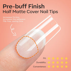 modelones cured nail detail showing smooth finish and durable look