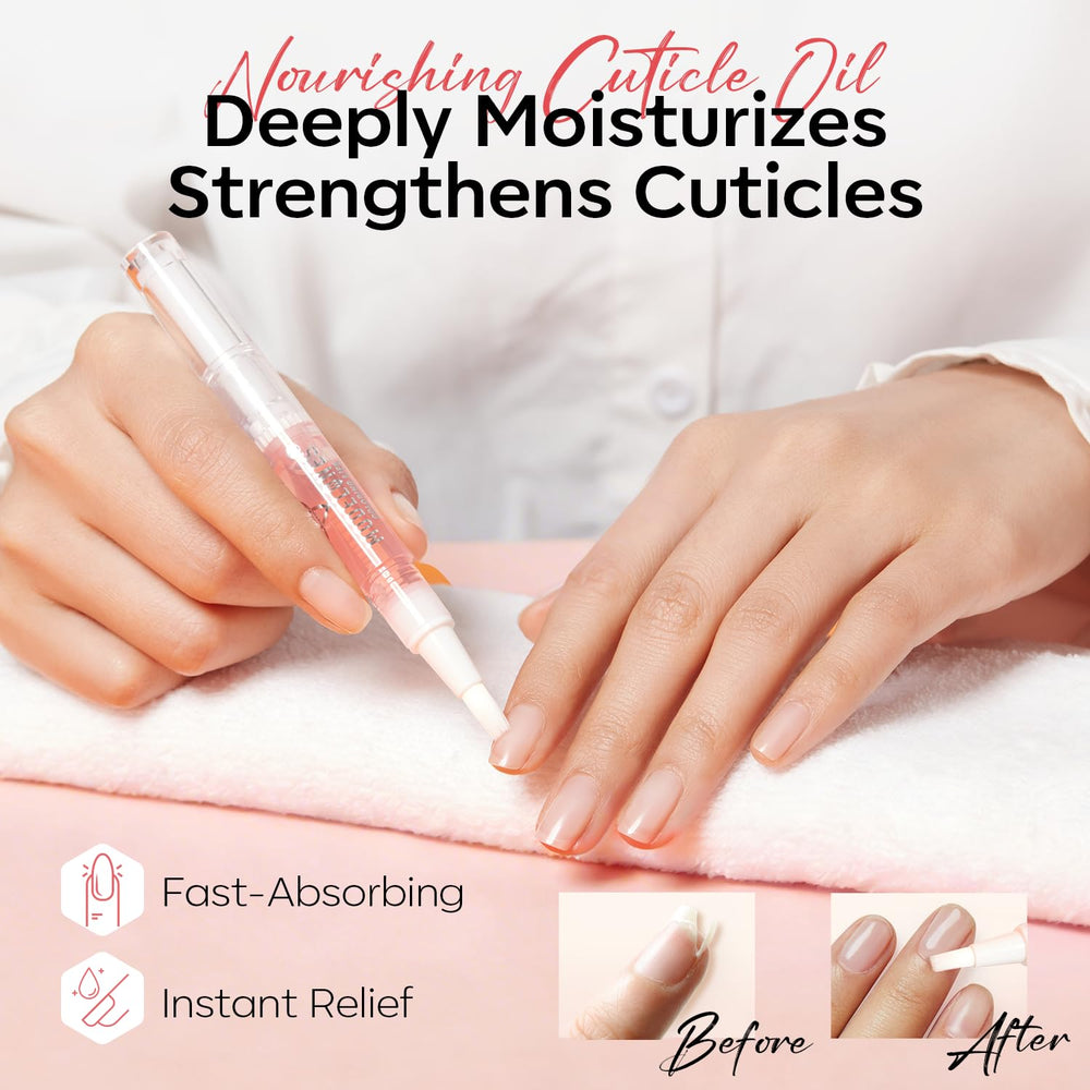 modelones cuticle oil pen detail nourishing vitamins for hydrated cuticles
