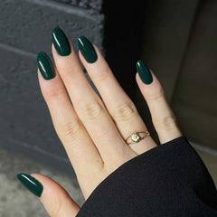 modelones close-up of nail surface texture highlighting smooth, glossy finish and durability