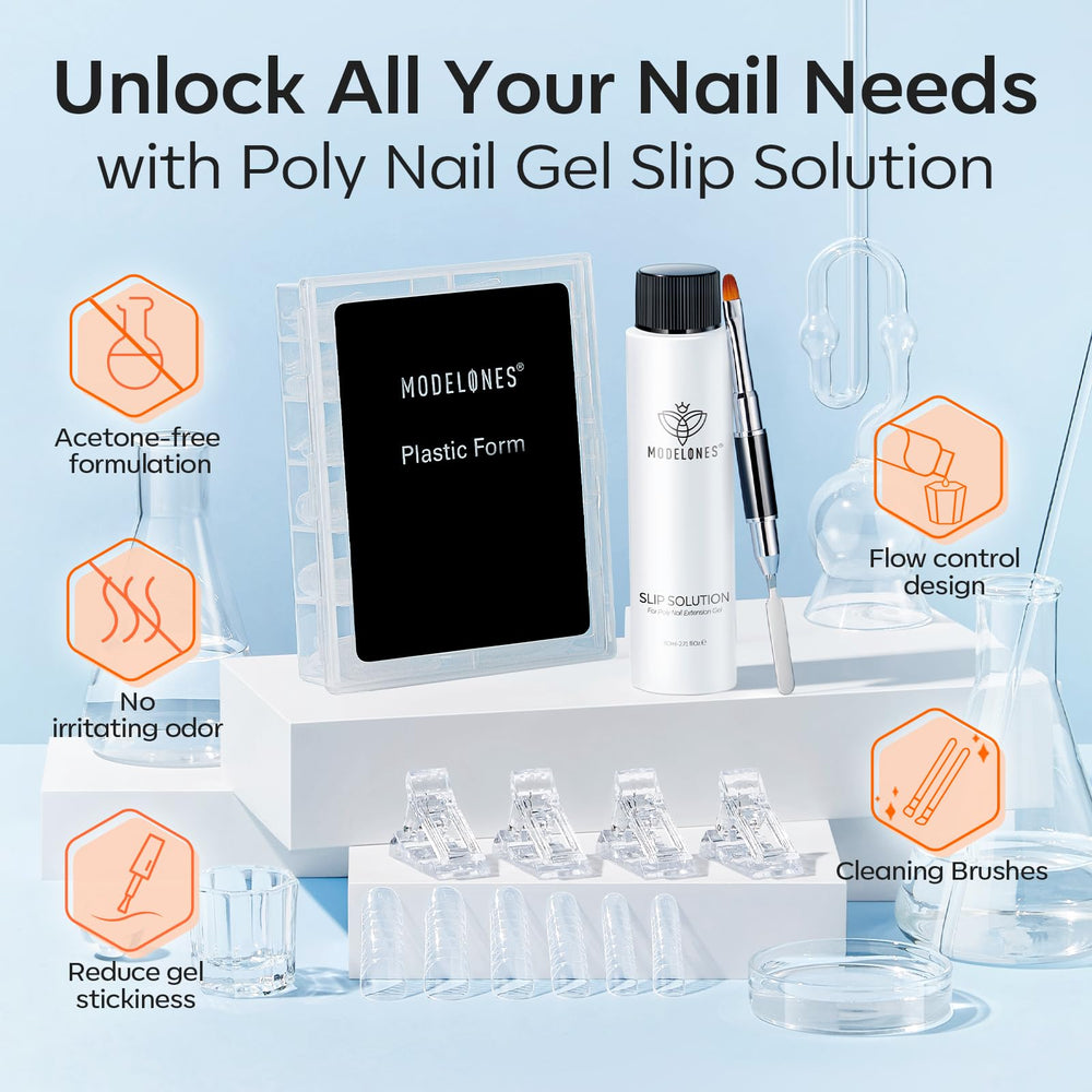 modelones dual nail forms spread by size demonstrating reusable versatility