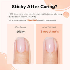 modelones attaching a tip with gel demonstrating secure adhesion and extension support