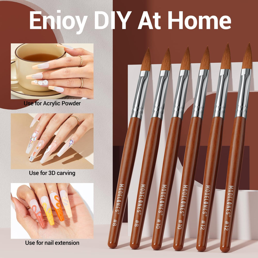 Modelones ferrule flat press detail showing widened contact area for faster, smoother application