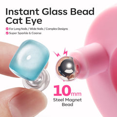 modelones finger in groove demonstrating stable hold for cleaner cat-eye lines
