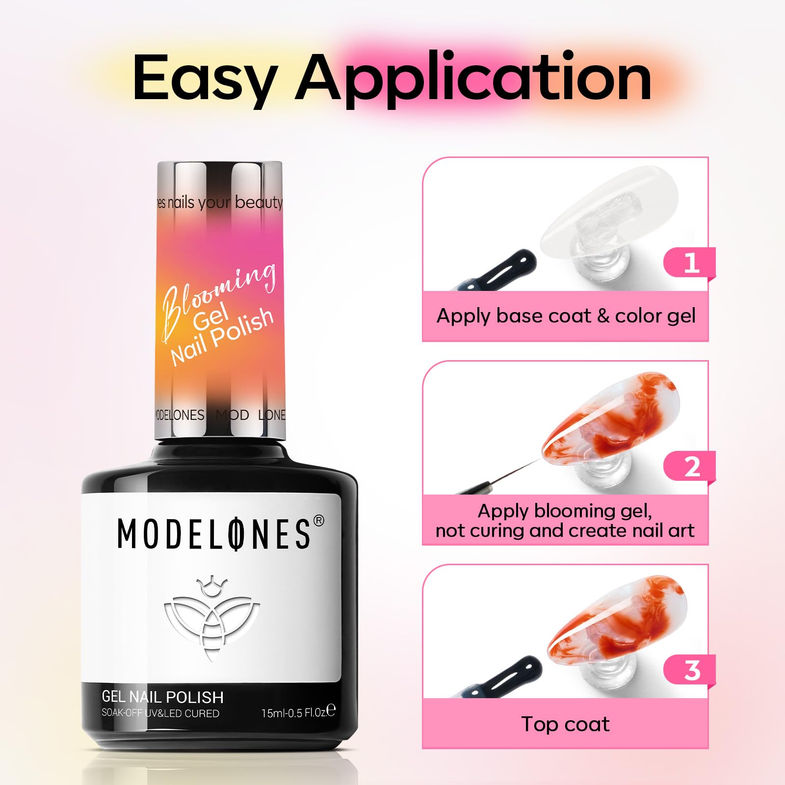 modelones floral watercolor spread demo illustrating soft blended petals and flow