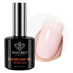 modelones bottle front view showing barely pink gel and multipurpose use