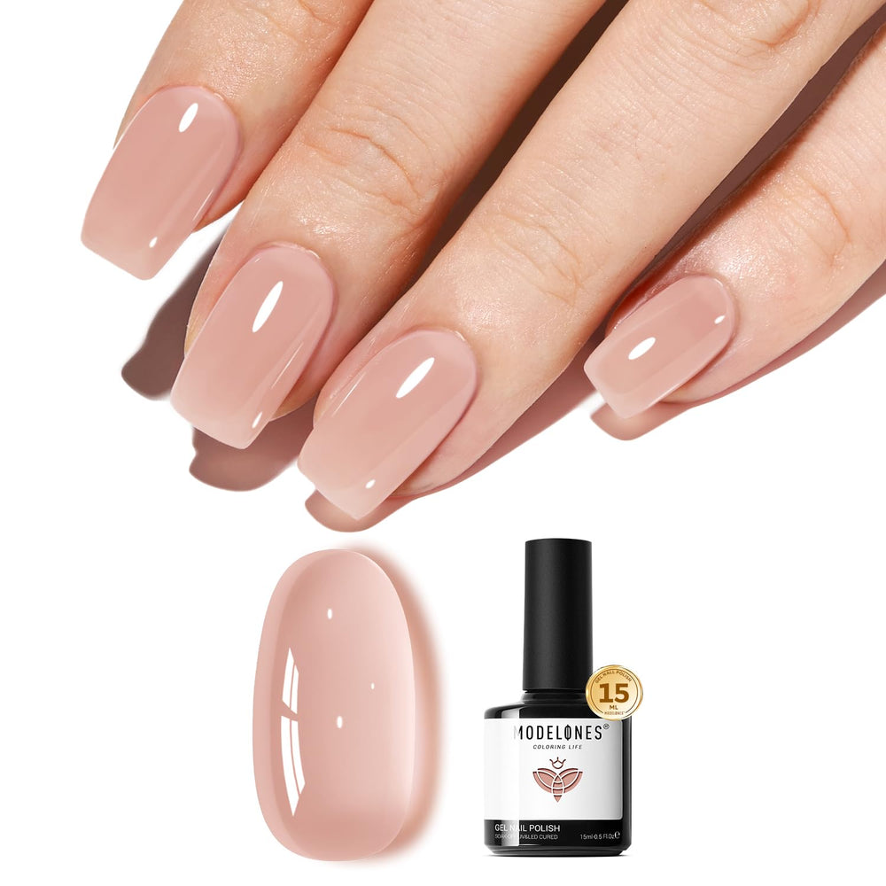 modelones front bottle nude jelly 15ml showing product and label for easy selection