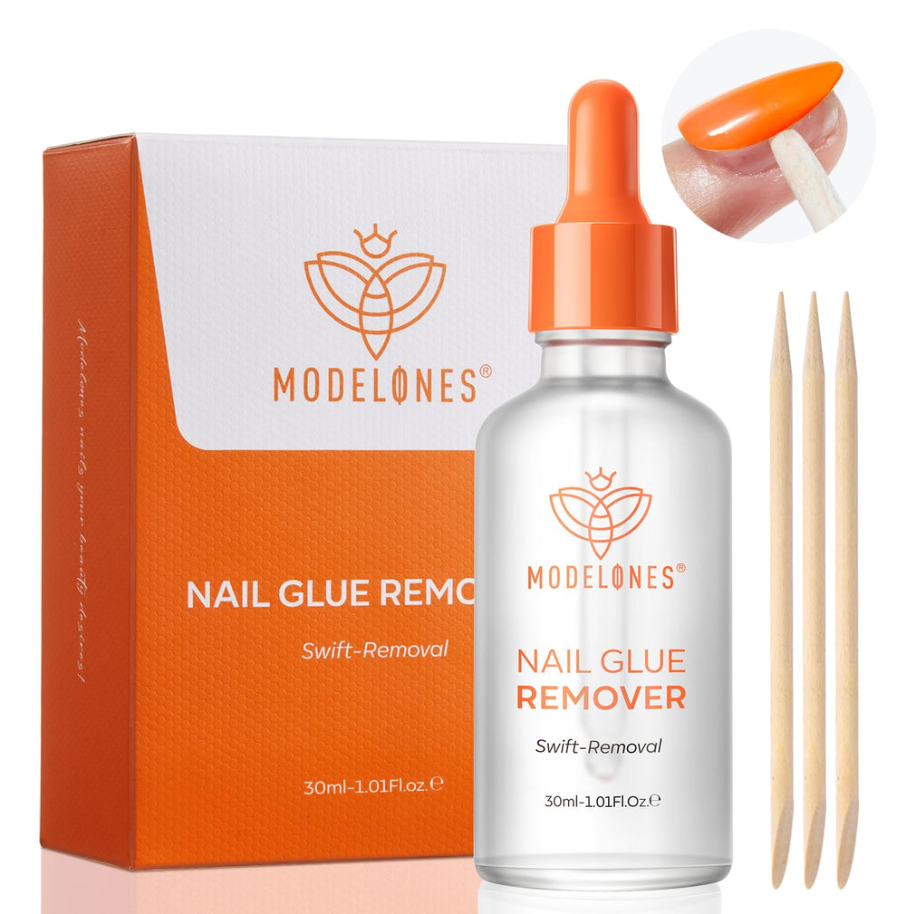 modelones front bottle shot showing compact 30ml and clear label for fast removal