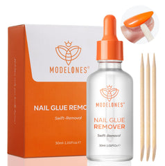 modelones front bottle shot showing compact 30ml and clear label for fast removal
