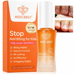 modelones front bottle view showing compact, larger-volume packaging benefit