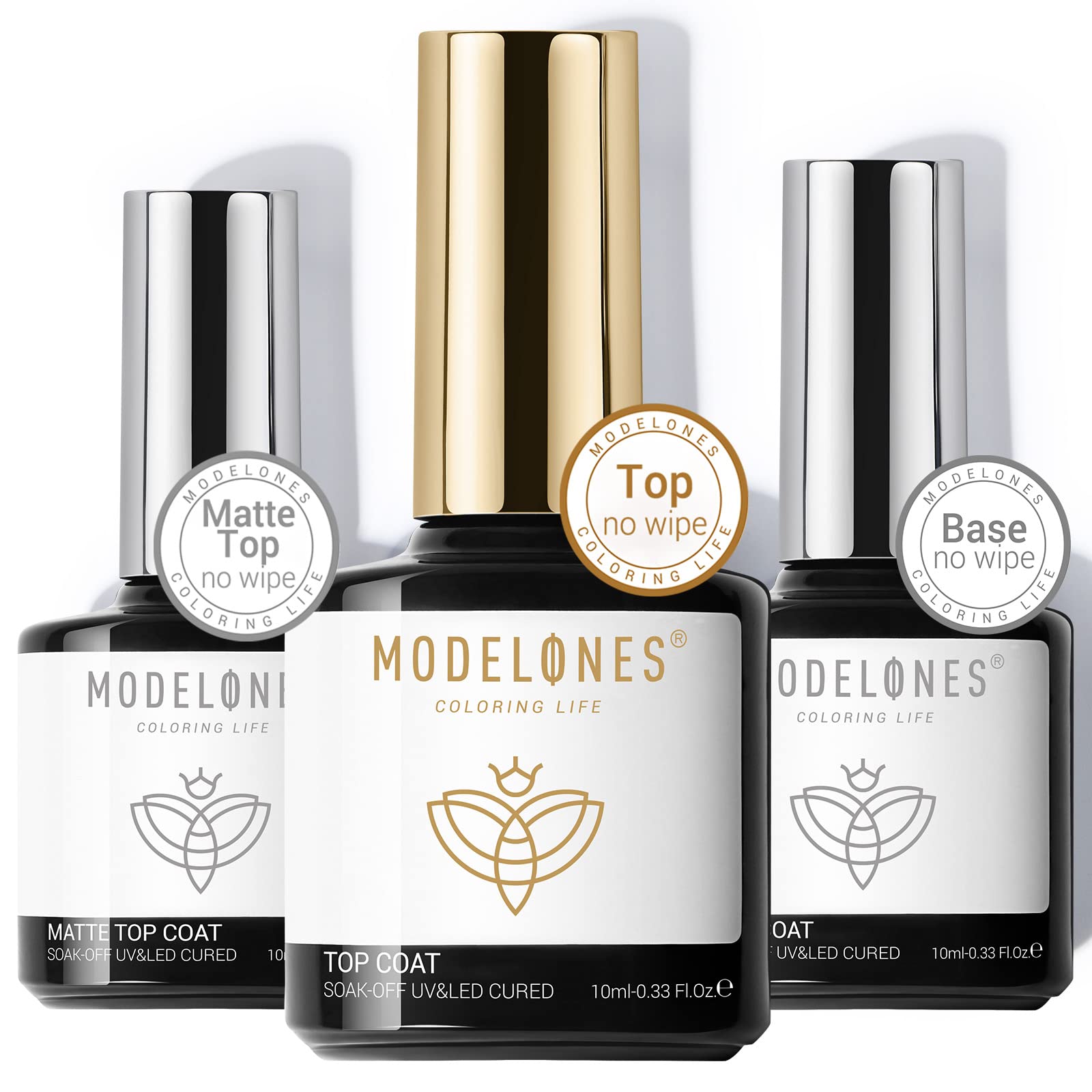 modelones gift box and three 10ml bottles showing kit convenience