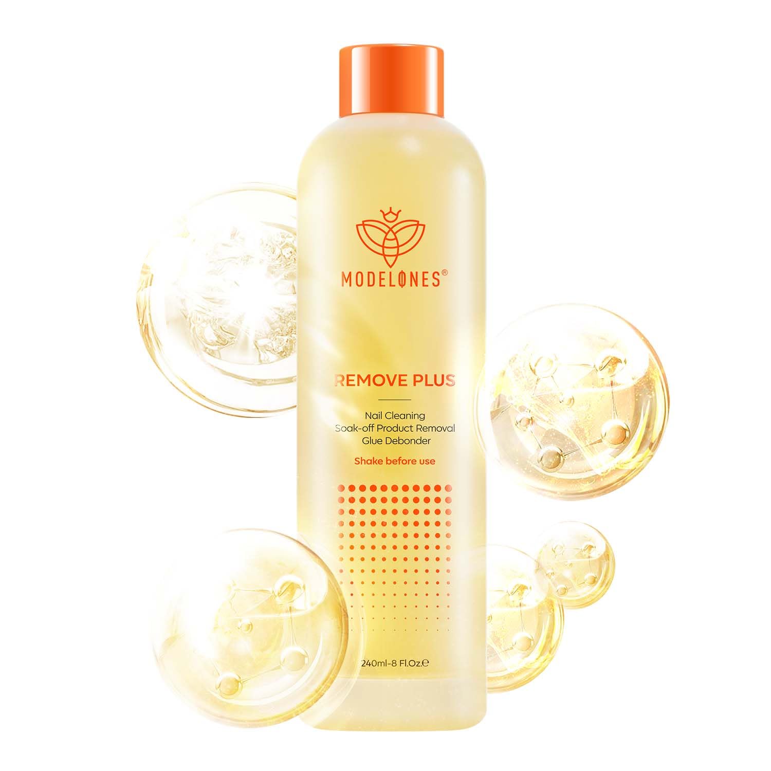 modelones front label lemon scent shows product identity and quick recognition