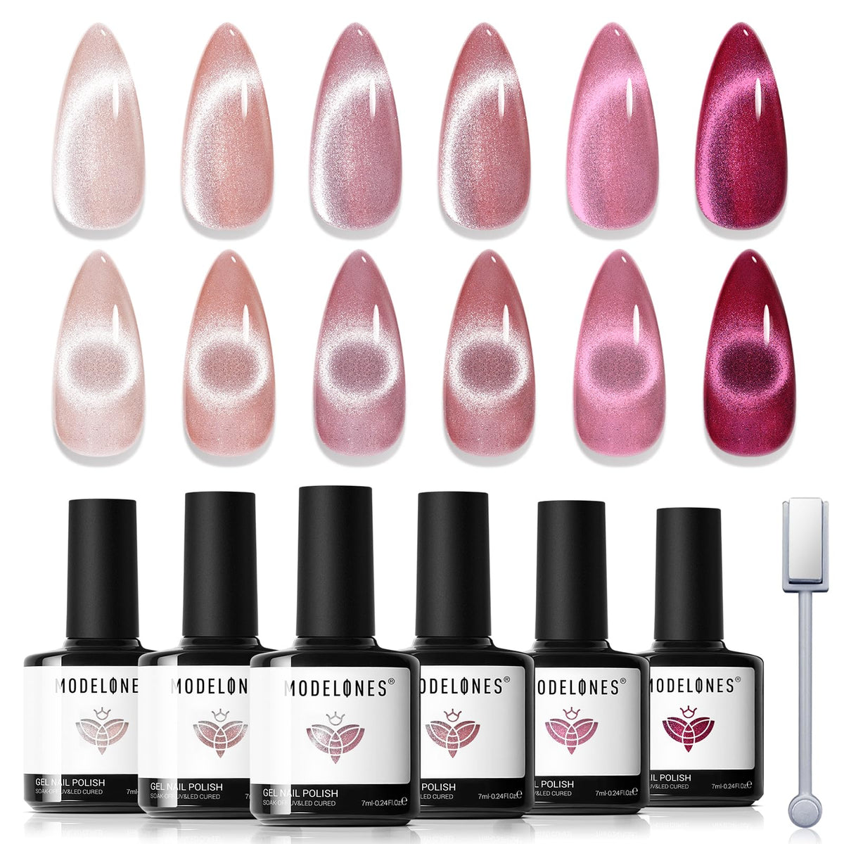 modelones front packaging showing six-color kit and magnet, ideal for gifting