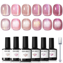 Modelones front packaging showing six bottles and magnetic stick, clear starter kit benefit