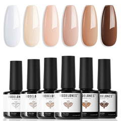 modelones front packaging showing six neutral colors for versatile looks