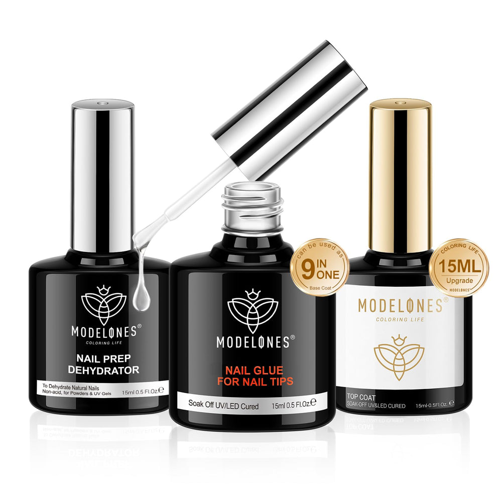 modelones front packaging showing the three-piece kit and clear labeling for convenience