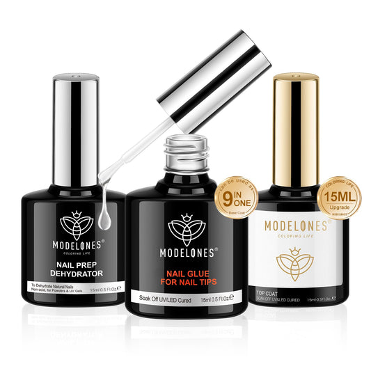 modelones front packaging showing the three-piece kit and clear labeling for convenience