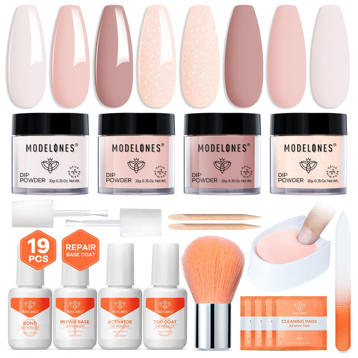 modelones front packaging showing full kit and branding for easy identification