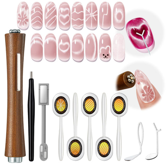 modelones front packaging showing full 10-piece magnet kit and benefits