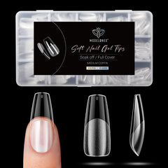 modelones front packaging showing 510pcs and coffin shape, easy stocking benefit