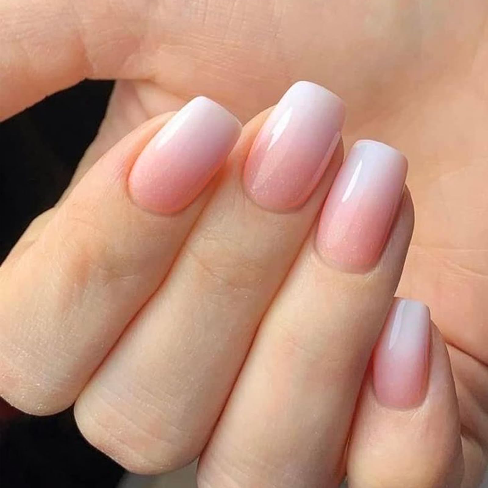 modelones front packaging showing pink ombre nails and kit benefits