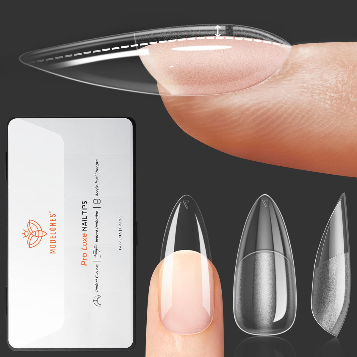 modelones front packaging showing full 120-piece kit and benefit of complete sizes