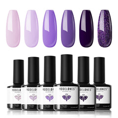 modelones front packaging purple gel set showing complete kit and gifting benefit