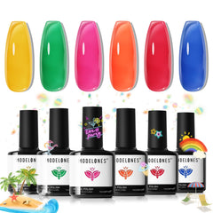 modelones front packaging showing six neon jelly bottles and benefits