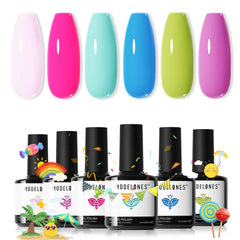 modelones front packaging showing six colorful bottles and easy storage benefit