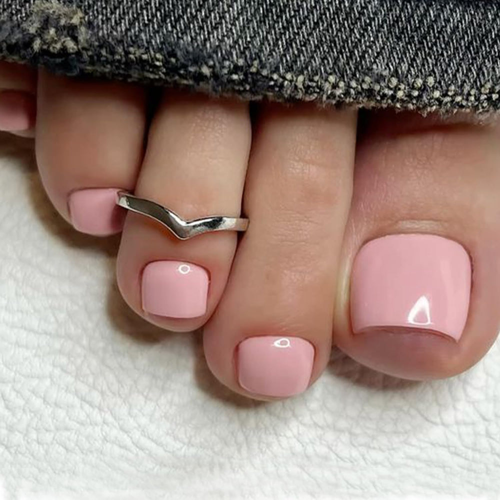 modelones front packaging showing soft pink nails and kit benefits