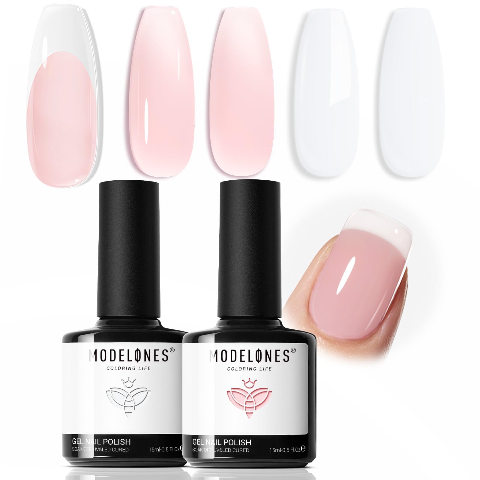modelones front packaging showing two bottles and gift-ready box benefit of presentation