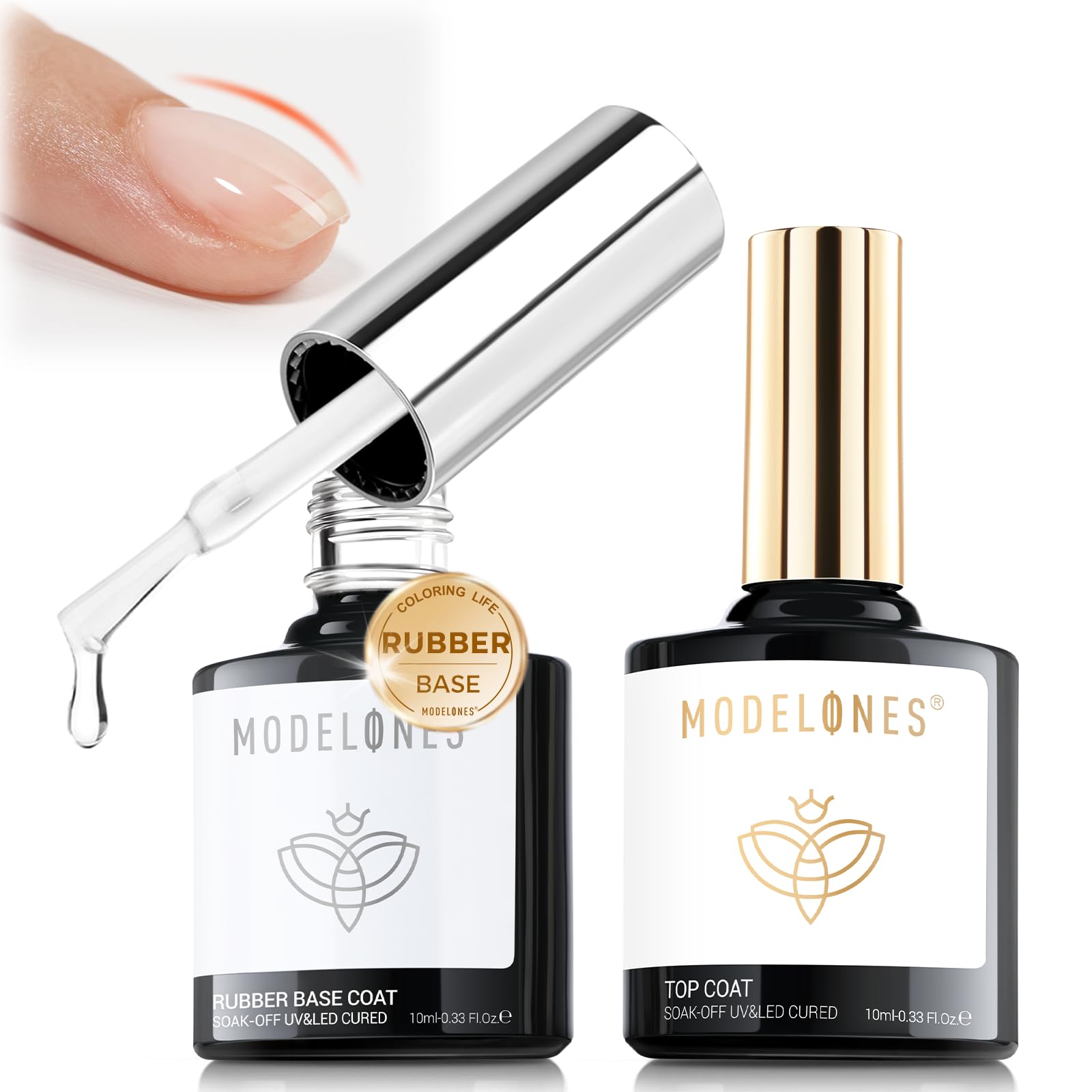 modelones front packaging showing both bottles and kit advantage