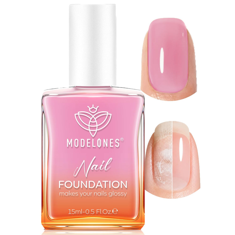 modelones front packaging showing purple-pink bottle and neat label for clean presentation benefit