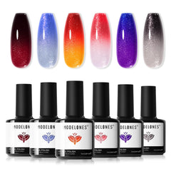 modelones front packaging showing six 7 ml bottles and box, great for gifting