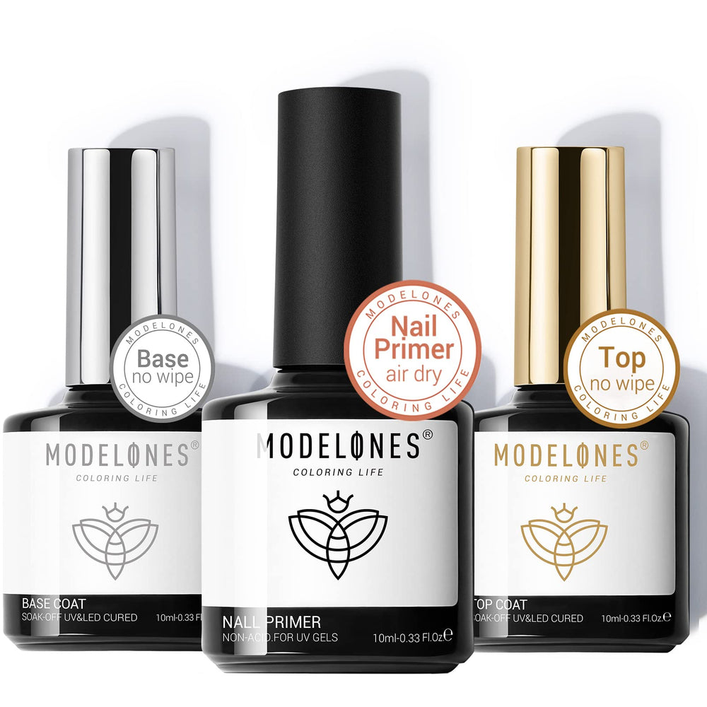 MODELONES front packaging showing three 10ml bottles and gift box for neat storage