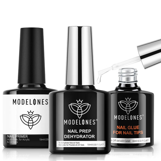 modelones front packaging showing three 10ml bottles and kit benefits