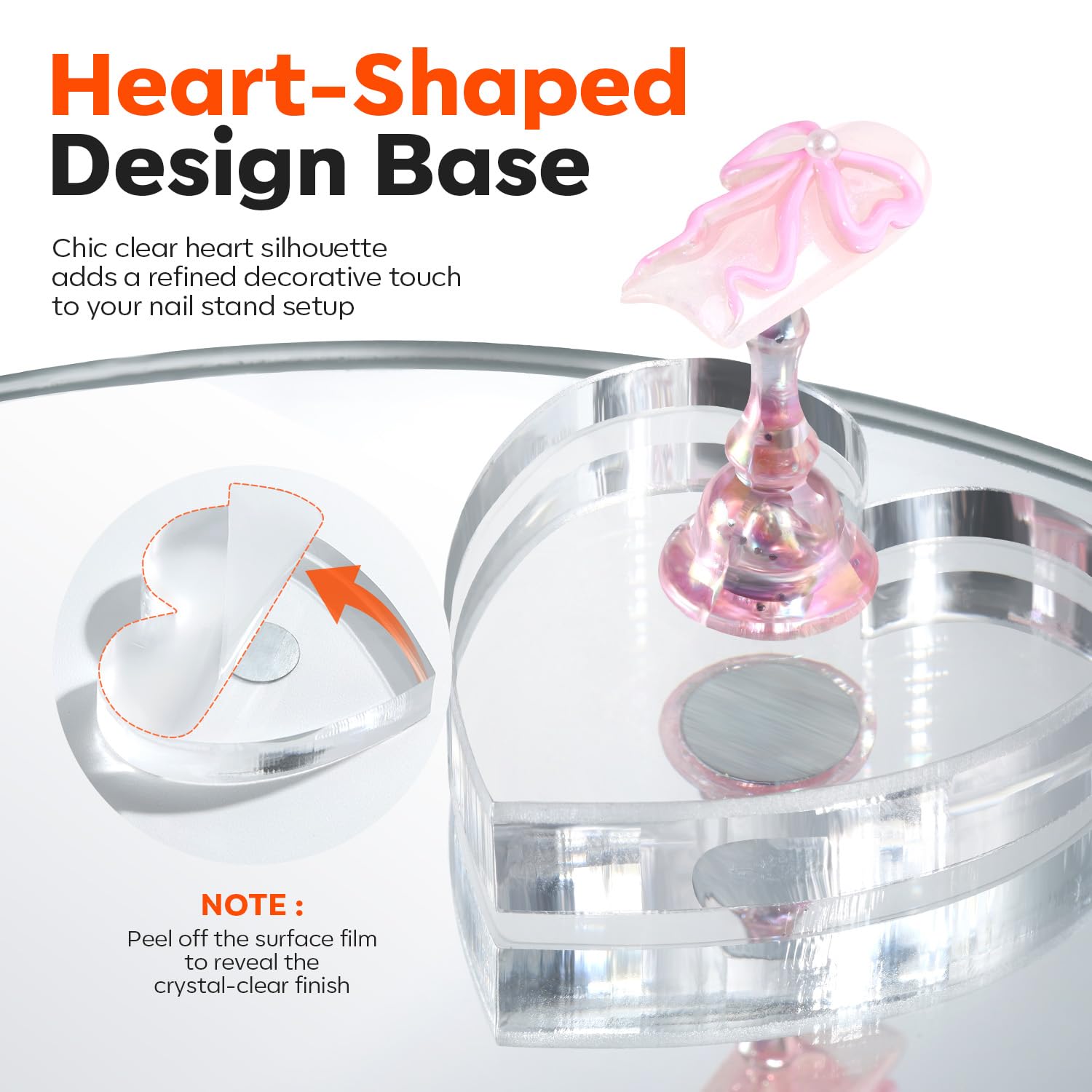 modelones full disc base top view demonstrating flexible placement and anti-slip stability