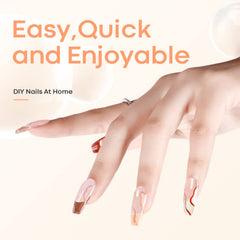modelones gel on brush during sculpting demonstrates easy shaping