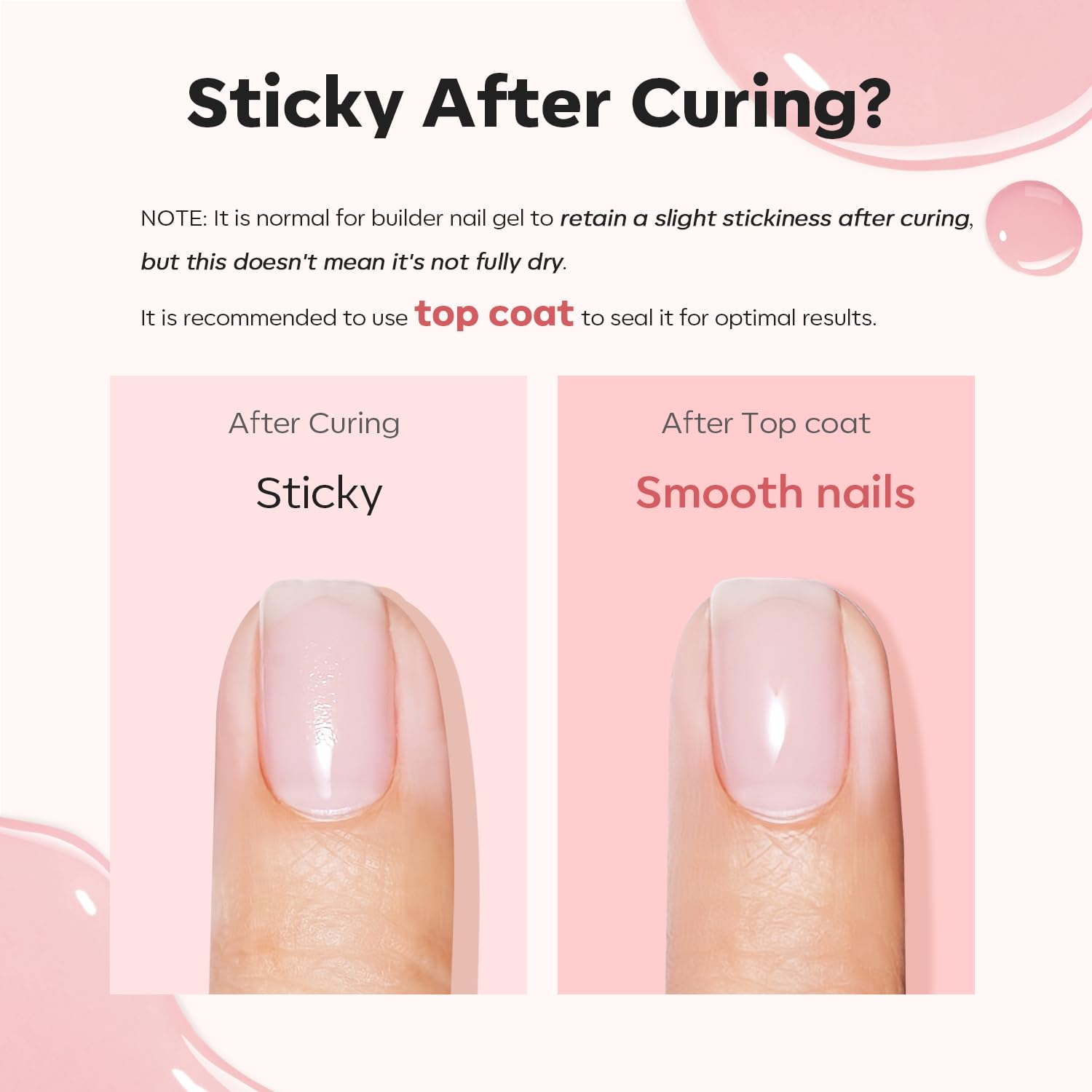 modelones gel applied on nail extension displaying sturdy apex support