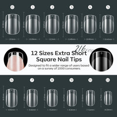 modelones before and after gel overlay showing strengthened natural nails