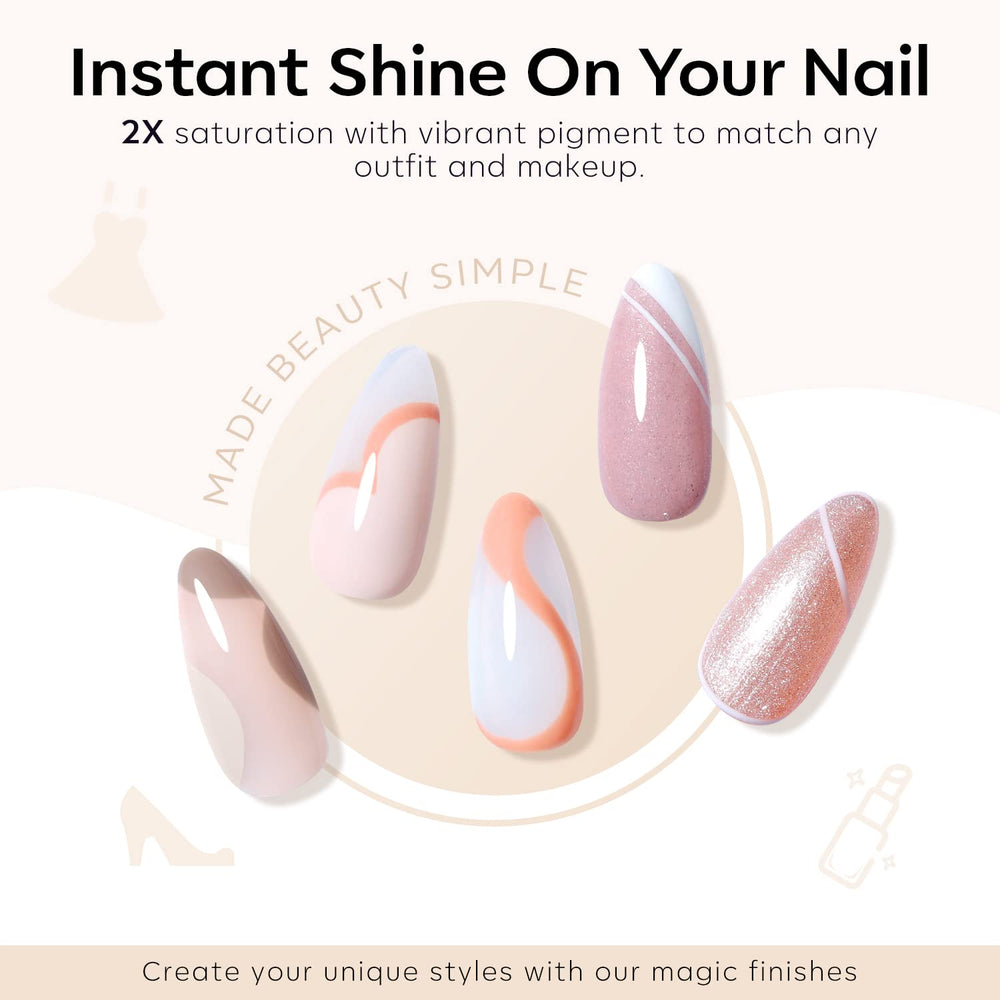 modelones glitter shade macro highlighting fine sparkle without texture