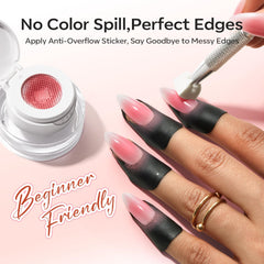 modelones glossy cured finish on nails showing shine and durability benefit