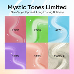 modelones glossy manicure on hands displaying durable shine benefit