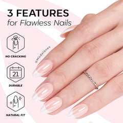 Modelones glue bottle and jelly adhesive tabs for long or short wear