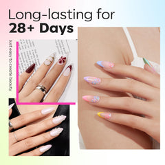 Modelones half-matte texture close-up improves glue grip and reduces sliding during application